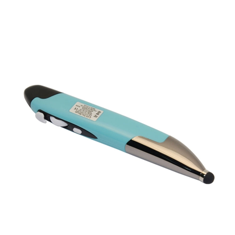 Lisslune | 2.4GHz Innovative Stylus Style Portable Wireless Smart Mouse for PC Laptop (Blue)