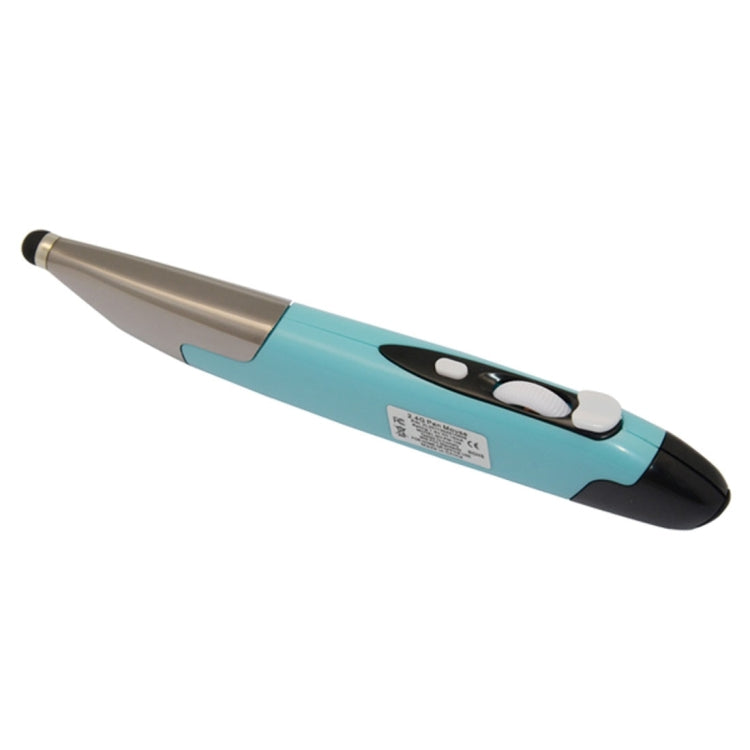 Lisslune | 2.4GHz Innovative Stylus Style Portable Wireless Smart Mouse for PC Laptop (Blue)