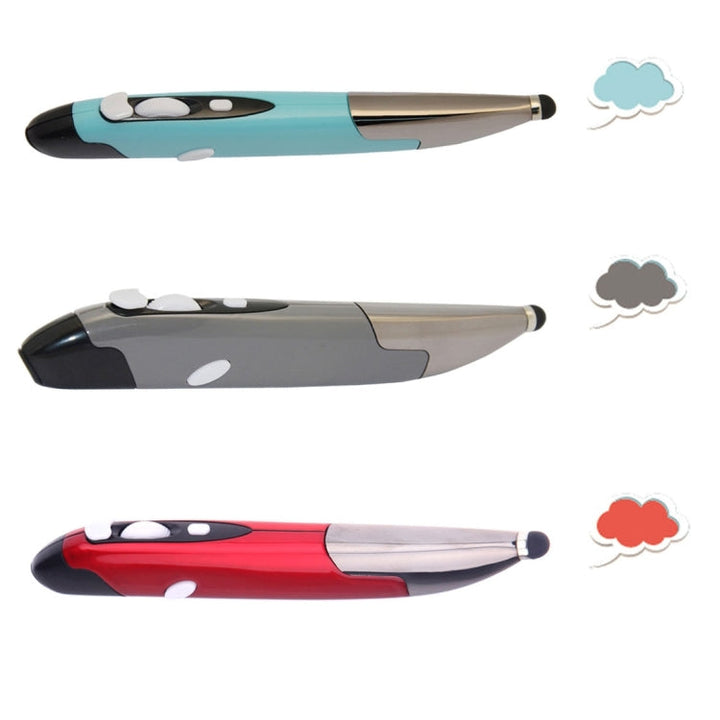 Lisslune | 2.4GHz Innovative Stylus Style Portable Wireless Smart Mouse for PC Laptop (Blue)
