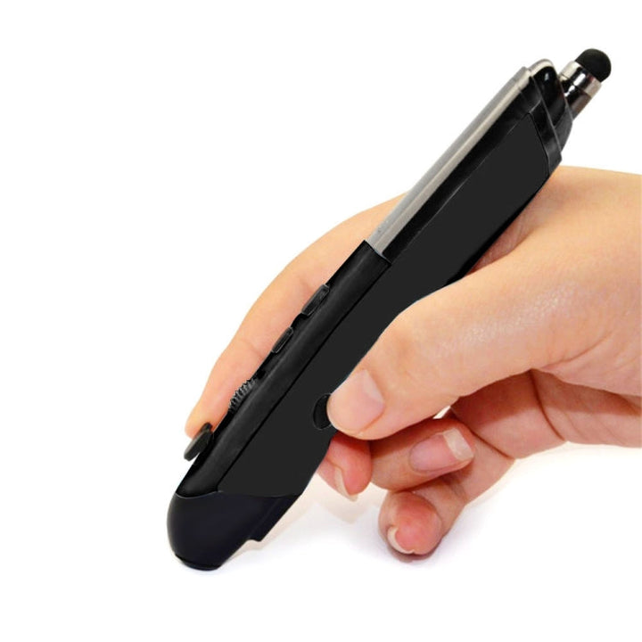 Lisslune | PR-08 2.4G Innovative Pen-Style Handheld Wireless Smart Mouse, Effective Range: 10m (Black)