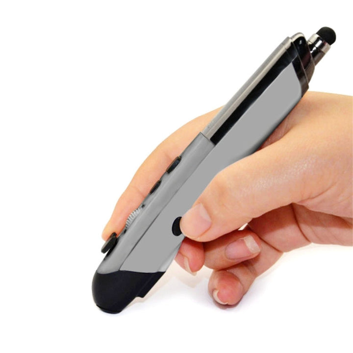 Lisslune | PR-08 2.4G Innovative Pen-Shape Handheld Wireless Smart Mouse, Effective Range: 10m (Gray)