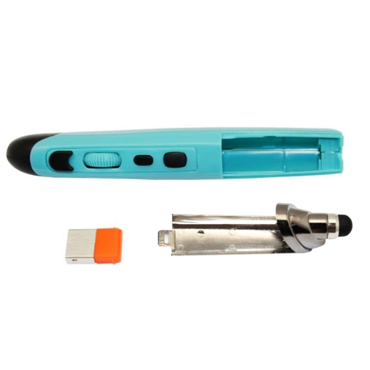 Lisslune | PR-08 2.4G Innovative Pen-Style Handheld Wireless Smart Mouse, Effective Range: 10m (Blue)