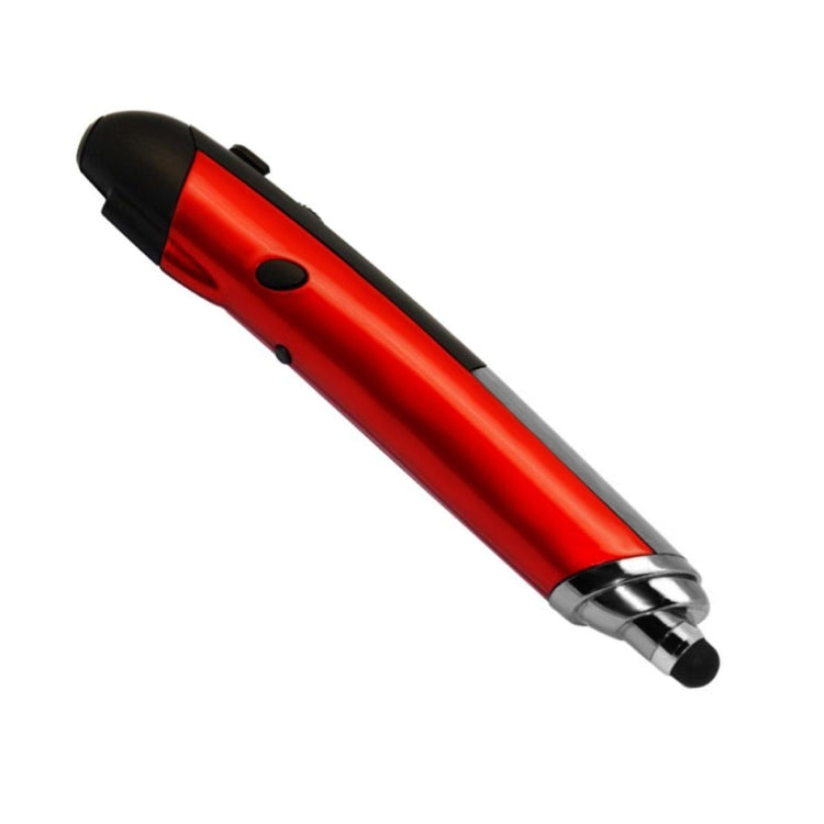 Lisslune | PR-08 2.4G Innovative Pen Shape Handheld Wireless Smart Mouse, Effective Range: 10m (Red)