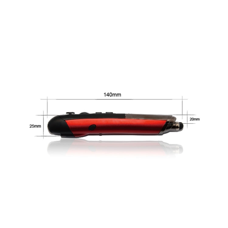 Lisslune | PR-08 2.4G Innovative Pen Shape Handheld Wireless Smart Mouse, Effective Range: 10m (Red)