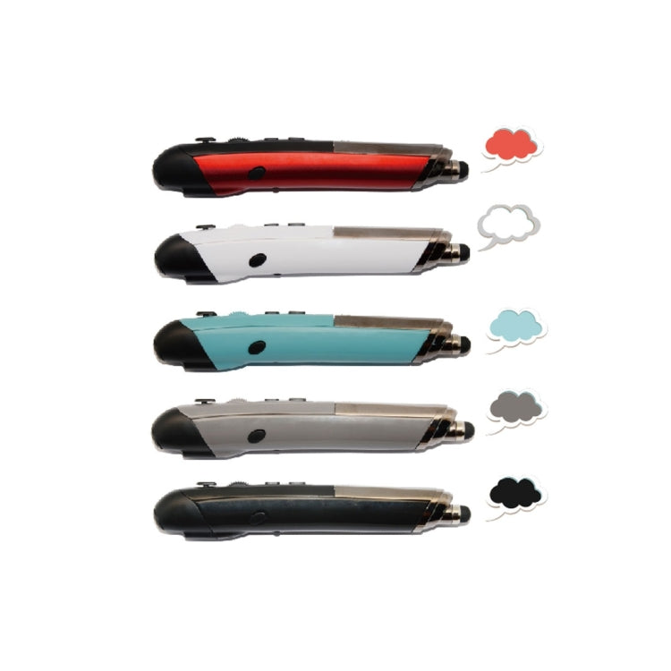Lisslune | PR-08 2.4G Innovative Pen-Style Handheld Wireless Smart Mouse, Effective Range: 10m (Black)