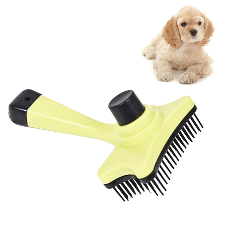 Elite Multifunctional Plastic Comb for Detangling Tool Pet Brushes (Green)