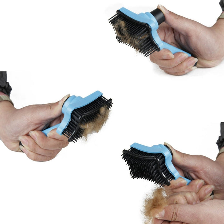 Elite Multifunctional Plastic Comb for Detangling Tool Pet Brushes (Green)