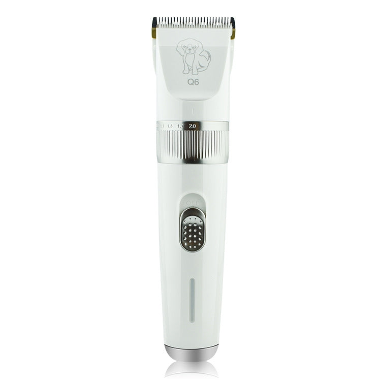 Q6 USB Charger Electric Pet Clipper with Four Combs