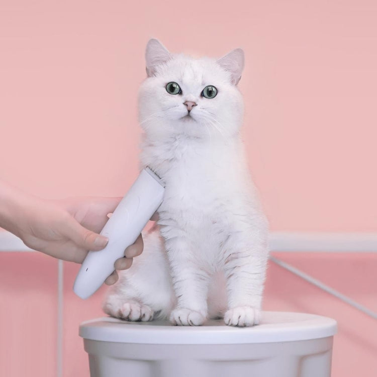 Original Xiaomi Youpin Pawbby Dog Professional Shaver Pet Care Clippers Electric Rechargeable Safety Haircut Machine (White)