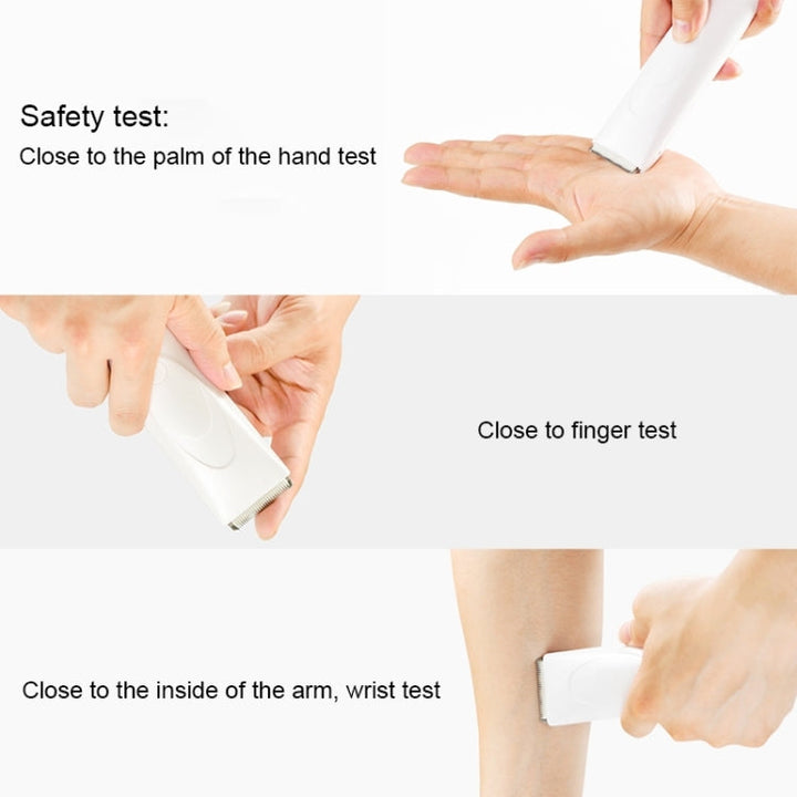 Original Xiaomi Youpin Pawbby Dog Professional Shaver Pet Care Clippers Electric Rechargeable Safety Haircut Machine (White)