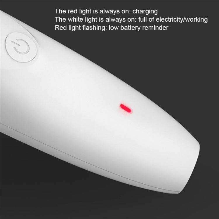 Original Xiaomi Youpin Pawbby Dog Professional Shaver Pet Care Clippers Electric Rechargeable Safety Haircut Machine (White)