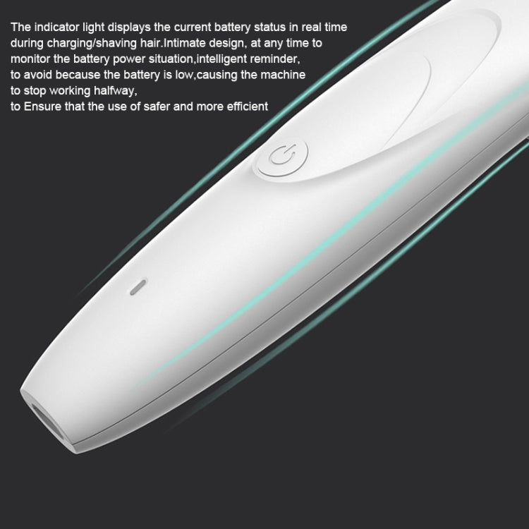Original Xiaomi Youpin Pawbby Dog Professional Shaver Pet Care Clippers Electric Rechargeable Safety Haircut Machine (White)