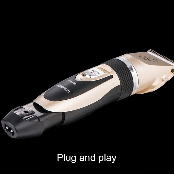 P2 110-240V Ceramics Titan Professional Pet Electric Clippers Pet Hair Clipper with Four Combs