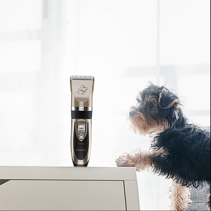 P2 110-240V Ceramics Titan Professional Pet Electric Clippers Pet Hair Clipper with Four Combs