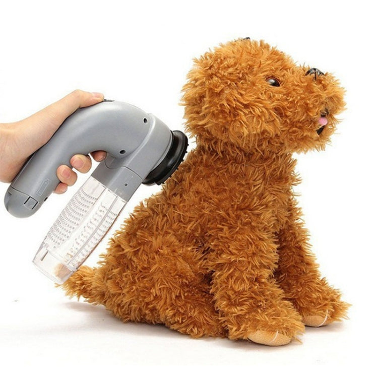 Portable Electric Pet Hair Vacuum Device Clipper Diagnostic Tool Grooming Pet Brush Comb Removal, Size: 19.0 x 11.0 x 6.0cm