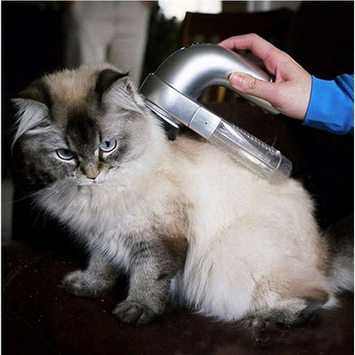 Portable Electric Pet Hair Vacuum Device Clipper Diagnostic Tool Grooming Pet Brush Comb Removal, Size: 19.0 x 11.0 x 6.0cm