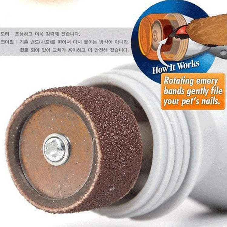 The incredible pet nail trimmer electric nail grinder