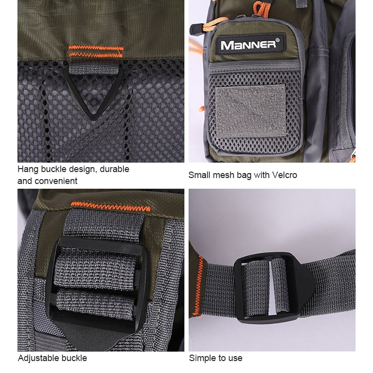 Lisslune | MEN Outdoor Multifunctional Fishing Vest Life Jacket (Gray)