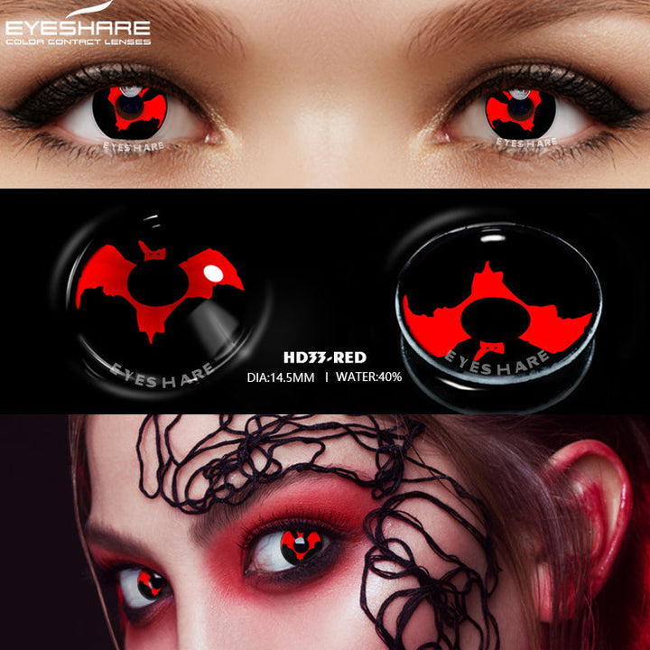 Rynx Cosplay HD33 Red 14.5mm 1 Pair | 1 Year
