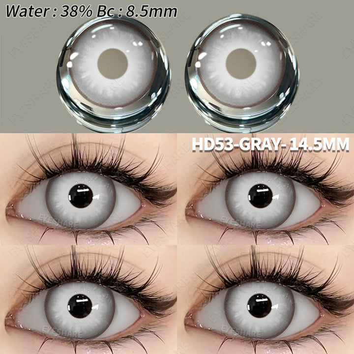 Rynx Cosplay HD53 Gray 14.2 mm 1 Pair | 1 Year