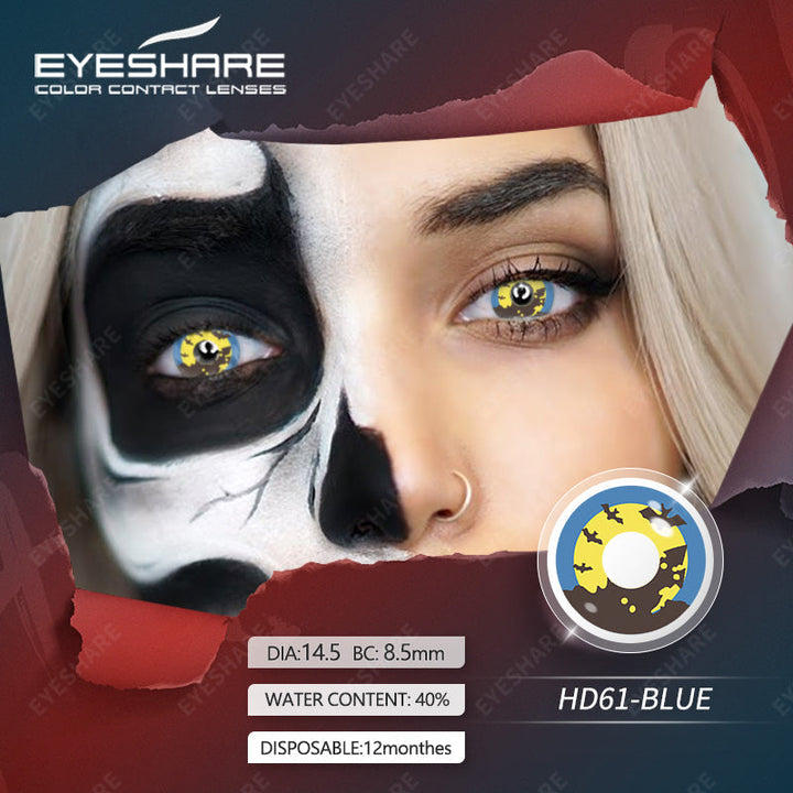 Rynx Cosplay HD61 Blue 14.5mm 1 Pair | 1 Year