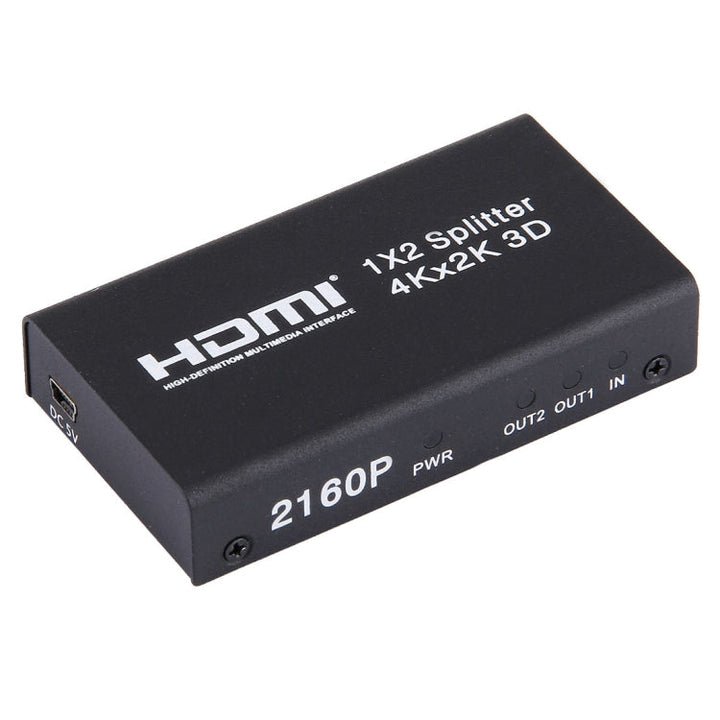 Lisslune | Mini HDMI 1x2 2160P Switch Splitter, support 4Kx2K, 3D