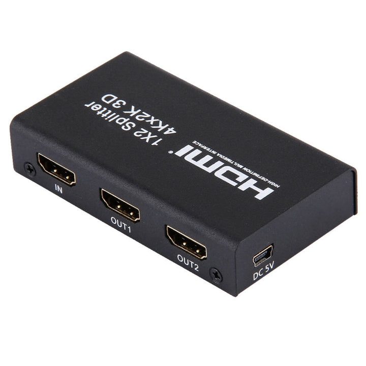 Lisslune | Mini HDMI 1x2 2160P Switch Splitter, support 4Kx2K, 3D