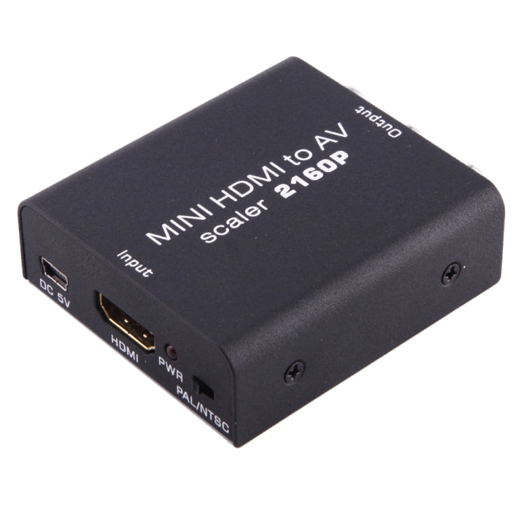 Lisslune | Mini HDMI to AV / CVBS Composite Video Signal Converter (Black)