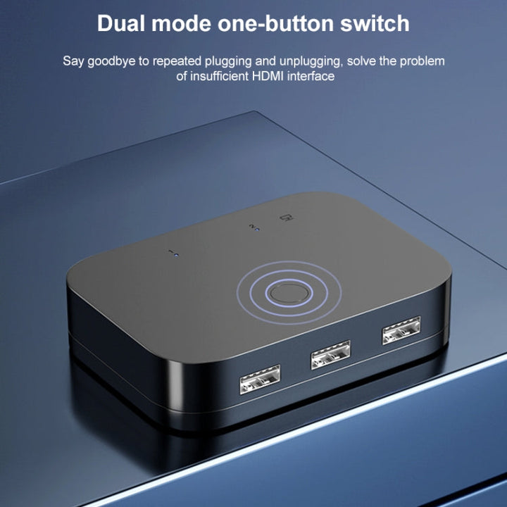 Lisslune | 2x1 4Kx2K HDMI / USB / KVM Switch