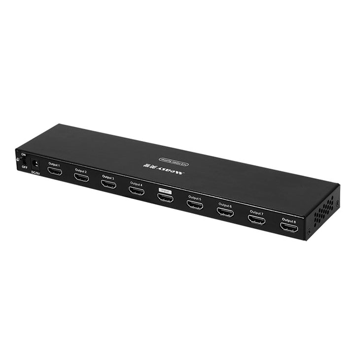 Lisslune | Measy SPH108 1 to 8 4K HDMI 1080P Simultaneous Display Splitter, US Plug