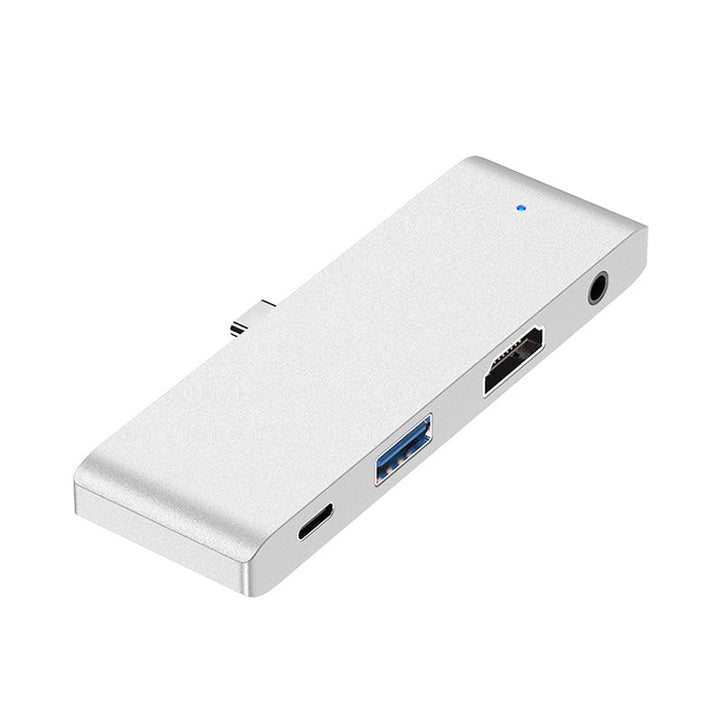 Lisslune | HW-TC29 4 In 1 Type-C / USB-C Multifunctional Extension HUB Adapter iPad Pro HUB (Silver)