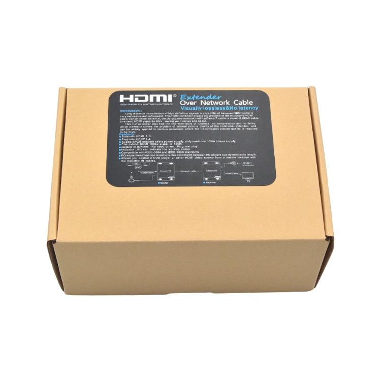 Lisslune | 150m Transmission Network Cable Visual Lossless & No Delay HDMI Extender