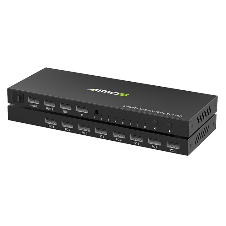 Lisslune | AIMOS AM-KM804 USB 8 In 4 Out Switch