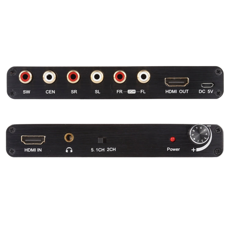 Lisslune | 4K 3D HDMI 5.1CH Audio Decoder Extractor