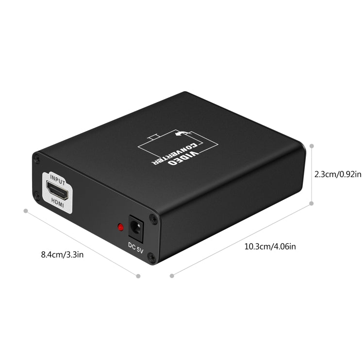 Lisslune | NEWKENG C8 HDMI to SCART Video Converter