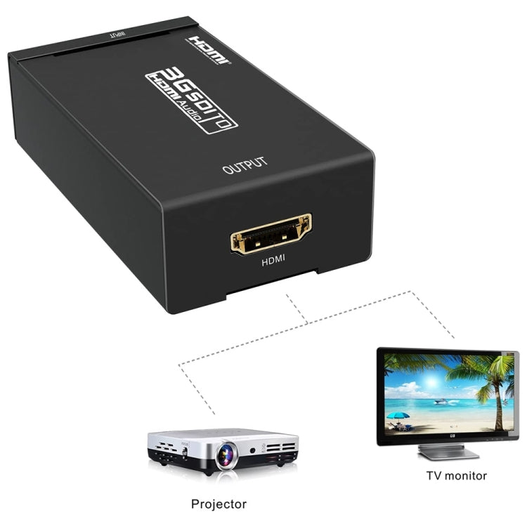 Lisslune | NEWKENG S008 Mini SD-SDI / HD-SDI / 3G-SDI to HDMI Video Converter