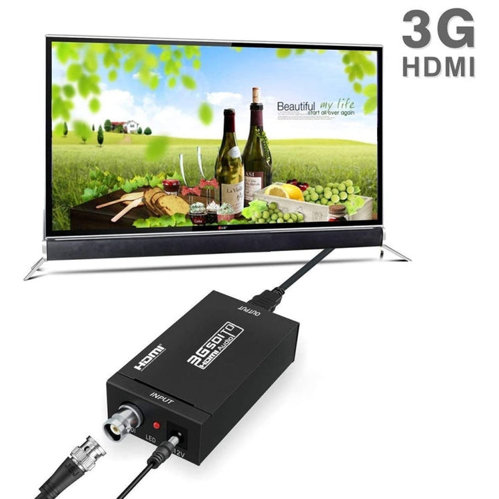 Lisslune | NEWKENG S008 Mini SD-SDI / HD-SDI / 3G-SDI to HDMI Video Converter