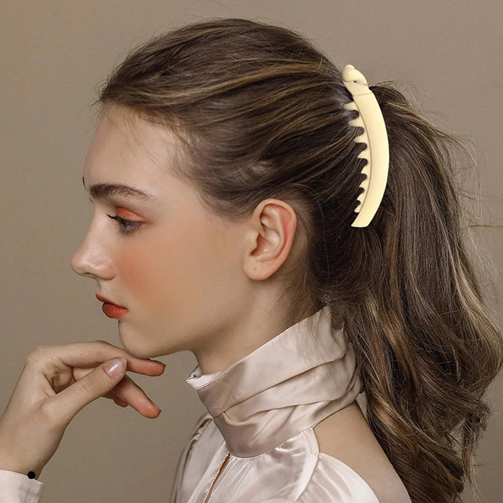 Lisslune | Large Banana non-slip hair clips
