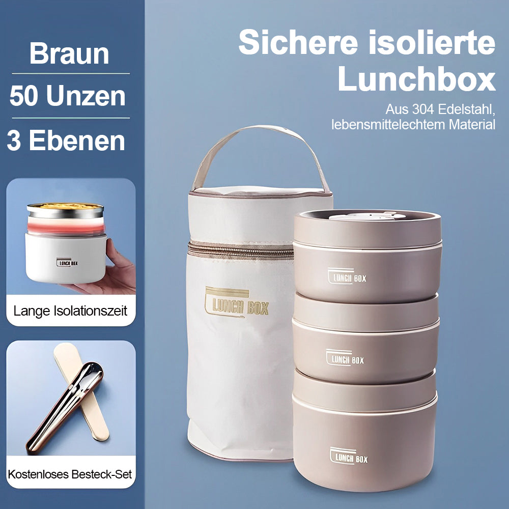 Lisslune | Portable insulated lunch box set