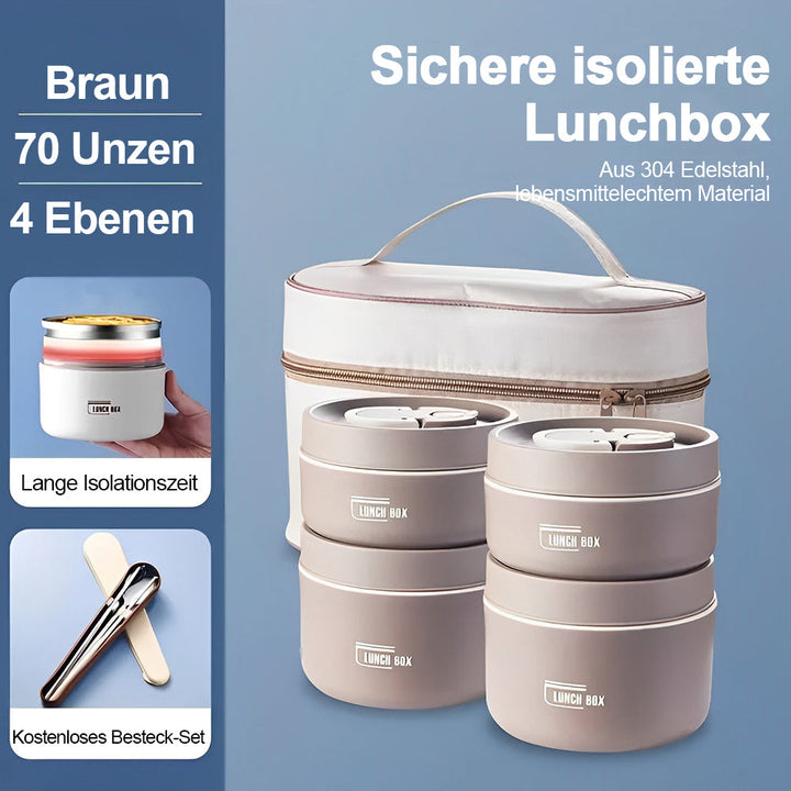 Lisslune | Portable insulated lunch box set