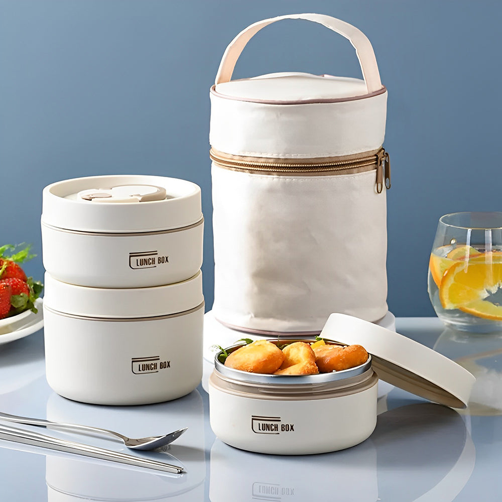 Lisslune | Portable insulated lunch box set