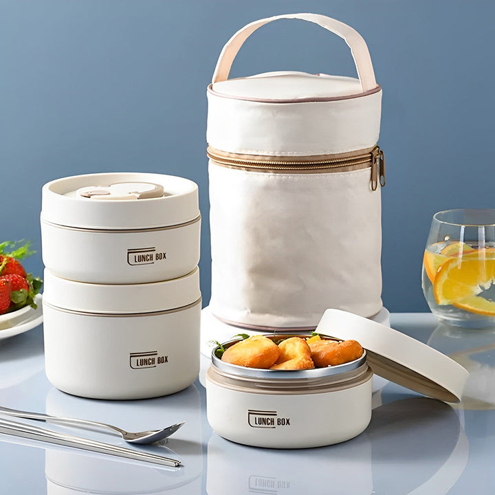 Lisslune | Portable insulated lunch box set