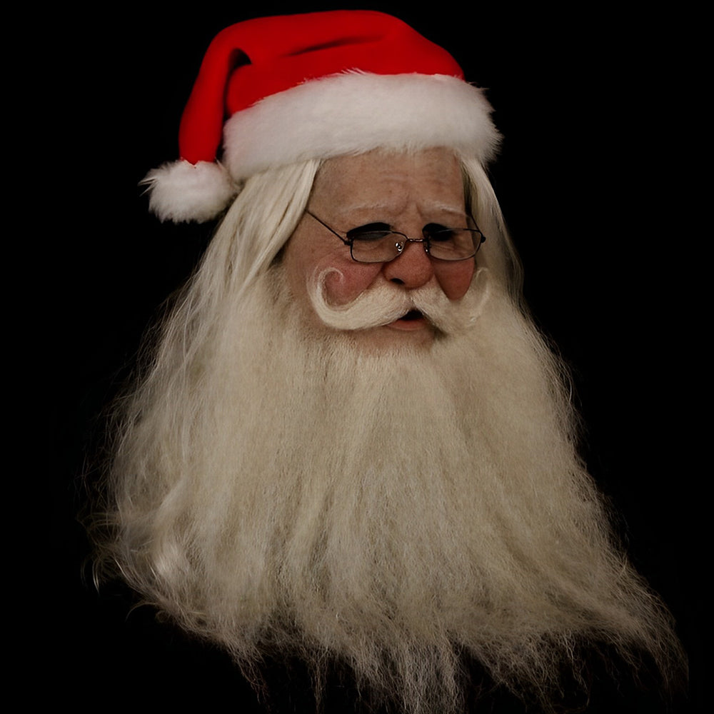 Lisslune | Realistic Old Man Mask – Halloween and Cosplay Latex Mask with Movable Mouth