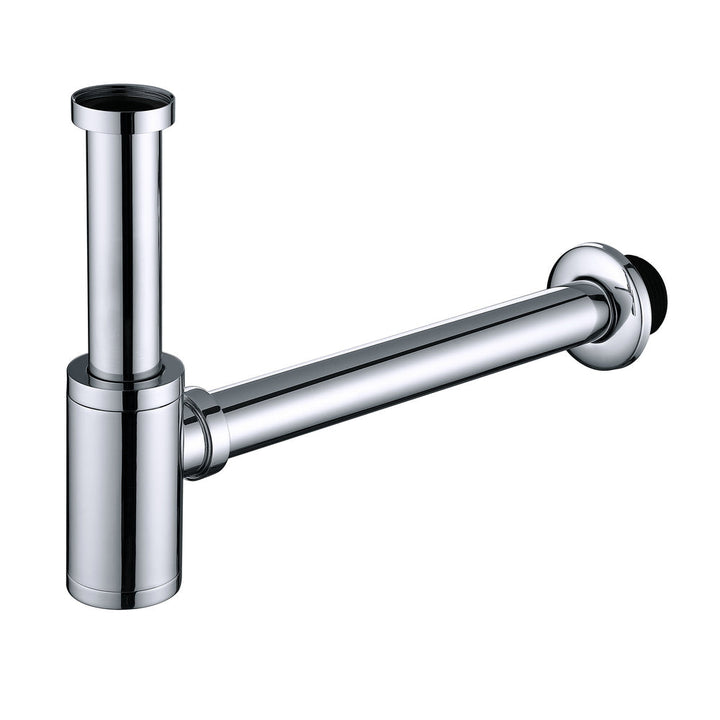 Lisslune | Pipe siphon 1-1/4 stainless steel siphon height adjustable drain pipe with odor trap siphon for sink