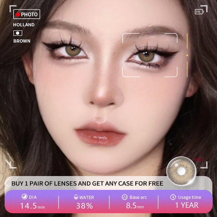 Rynx Holland Brown 14.5mm 1 Pair | 1 Year