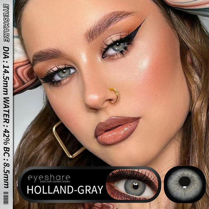 Rynx Holland Gray 1 Day Use I 14.5mm, 10 Pieces=5 Pairs