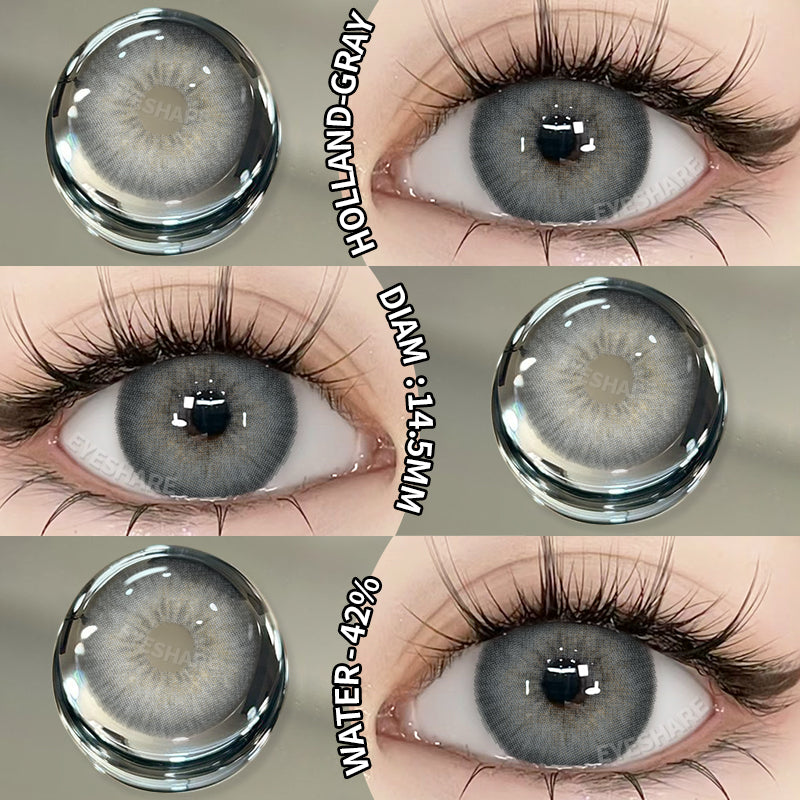 Rynx Holland Gray 1 Day Use I 14.5mm, 10 Pieces=5 Pairs