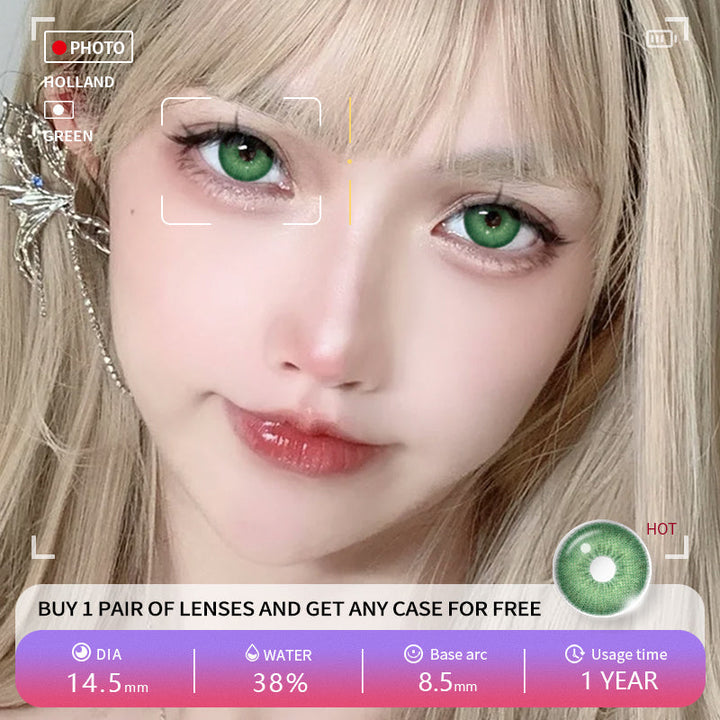 Rynx Holland Green 14.5mm 1 Pair | 1 Year