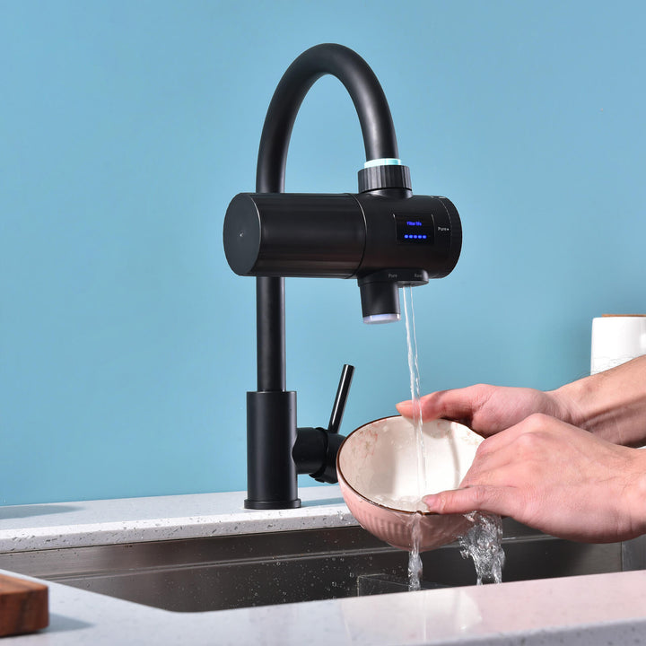 Lisslune | Water filter faucet 3.0 with LED display, water filter drinking water for kitchen
