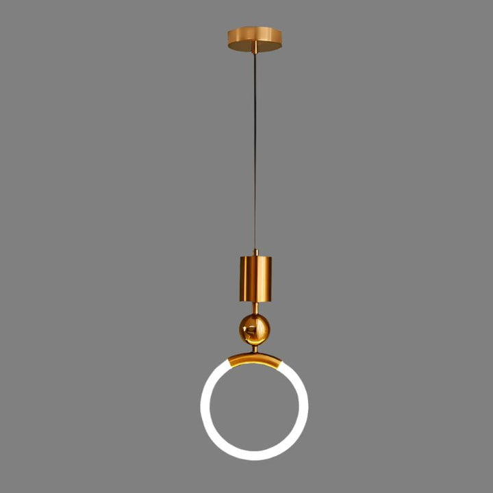 Lisslune | LED Pendant Light Fixture - Nordic Design with Simple Style - Ideal for Dining Room, Kitchen, and Living Room Lighting